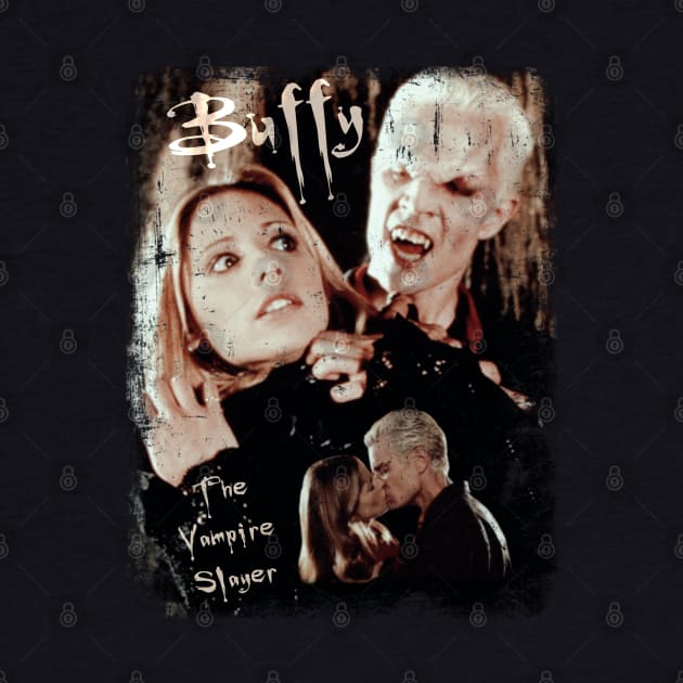 Buffy & Spike by CharXena